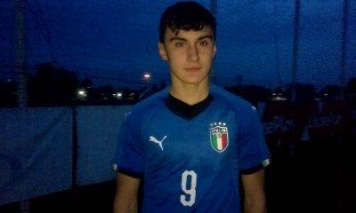 Giacomo Marconi intervista dopo Italia U 15 vs Roma U 15 07 11 2019