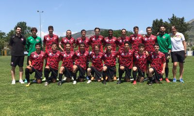 La rappresentativa del CUS Parma Calcio ai Campionati Nazionali Universitari di Cassino maggio 2022