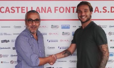 Il ds della Castellana Fontana Marco Parma con il nuovo acquisto Alessio Di Cosmo e1663169773377