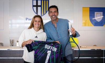 Sakkari e Buffon Foto Parma Calcio
