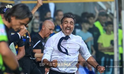 Parma Reggina 2 0 esultanza Fabio Pecchia 1