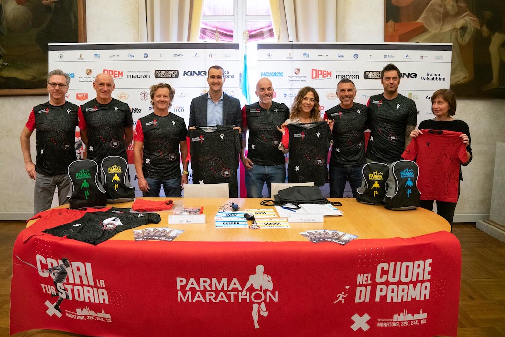 presentazione Parma Marathon 2022 in Municipio a Parma