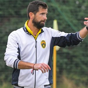 Mister Stefano Lombardi allenatore Real Sala Baganza Prima Categoria gir. B 2022 2023