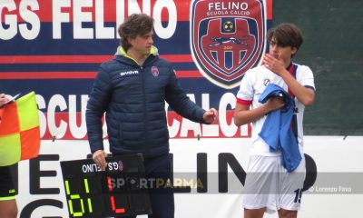 Il team manager del Felino Matteo Barbuti e Alessio Delgrosso Eccellenza 2021 2022