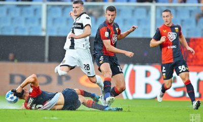 Valentin Mihaila in Genoa Parma 3 3 Serie B 2022 2023