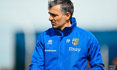 Il tecnico del Parma Calcio Fabio Pecchia allenamento 30marzo2023