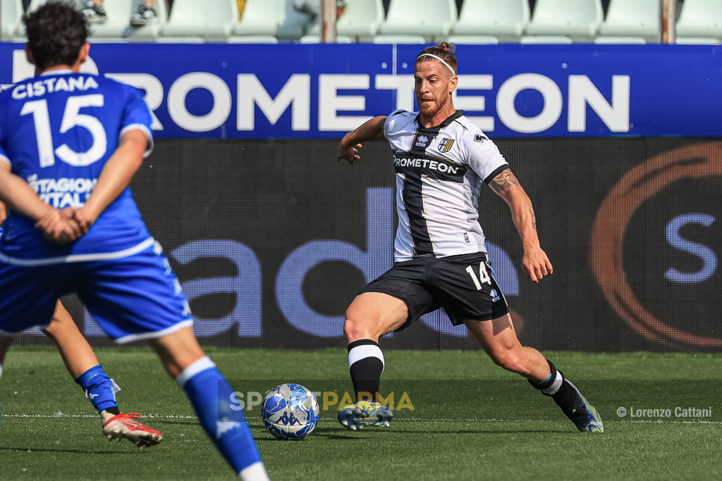 Cristian Ansaldi in Parma Brescia 2 0 36a giornata Serie B 2022 2023