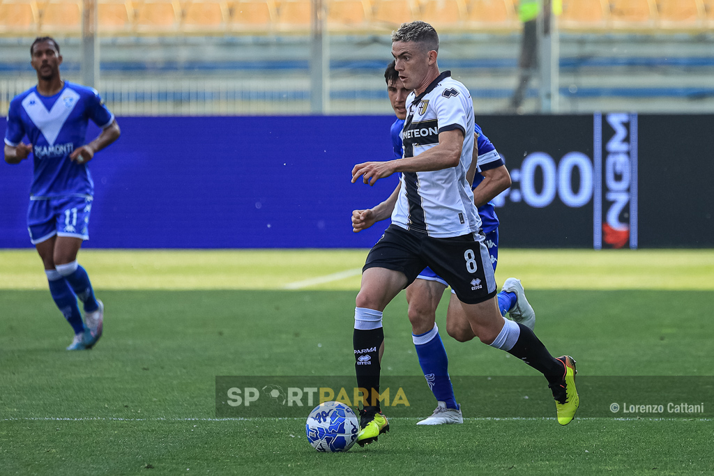 Nahuel Estevez in Parma Brescia 2 0 36a giornata Serie B 2022 2023