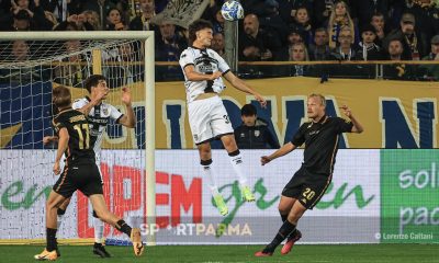 Parma Venezia 2 1 38a giornata Serie B 2022 2023 Alessandro Circati stacca di testa