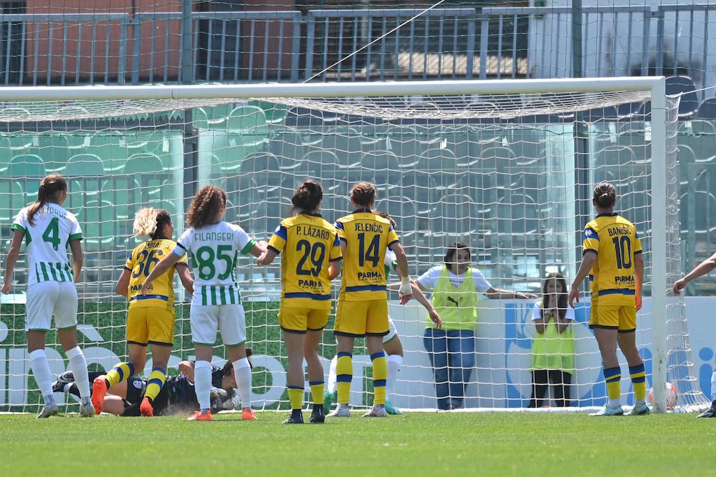 Sassuolo Parma 5 4 Serie A femminle Poule salvezza
