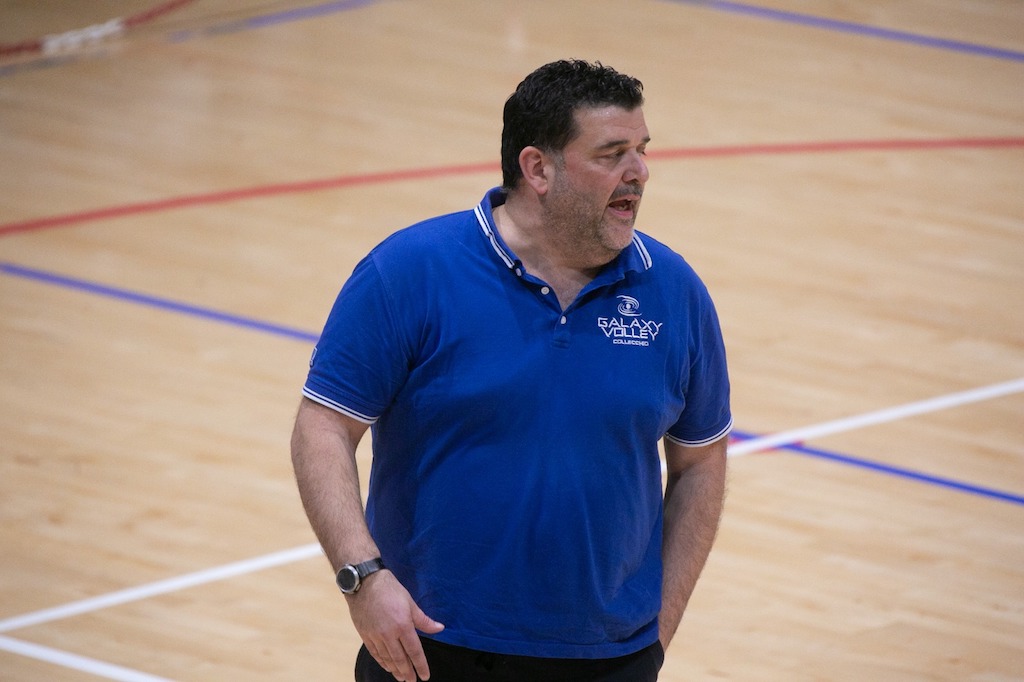 coach Marco Scaltriti Galaxy Inzani Volley