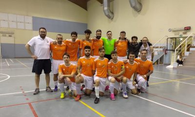 la squadra di futsal della Legione Parmense nel match di Coppa Emilia Serie D contro Inedit C5