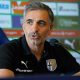 Fabio Pecchia mister Parma in conferenza stampa
