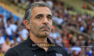 Fabio Pecchia nellamichevole Parma Sassuolo