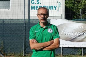 lallenatore del Mercury Roberto Zaccardi stagione Prima Categoria gir. B 2022 2023