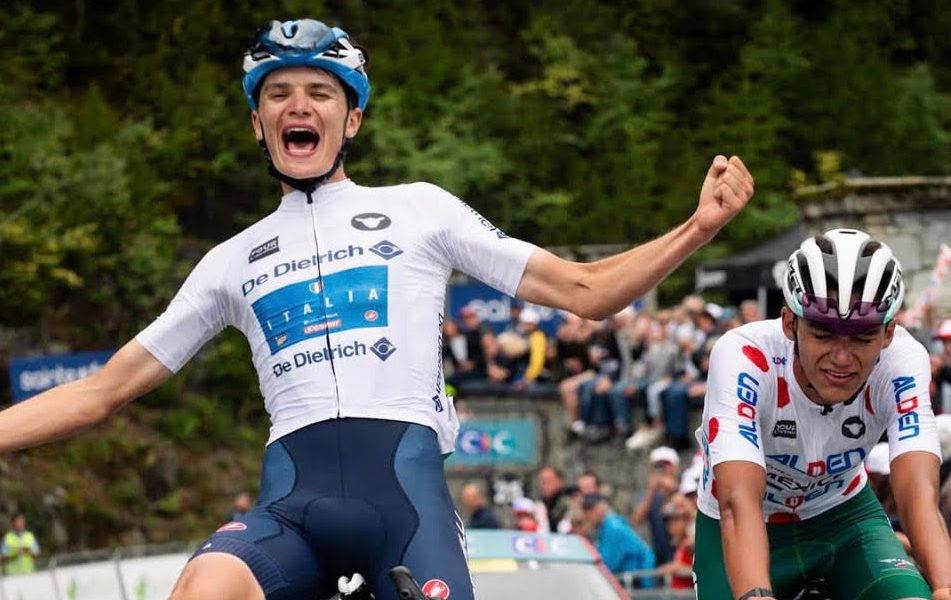 Bardiani Csf: Pellizzari gana la última etapa del Tour del Porvenir