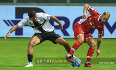 Parma Bari 2 1 7a giornata Serie B 2023 2024 Simon Sohm e Giuseppe Sibilli